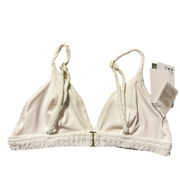 H & M Triangle Bikini Swim Top Size 4 - Picture 5 of 8